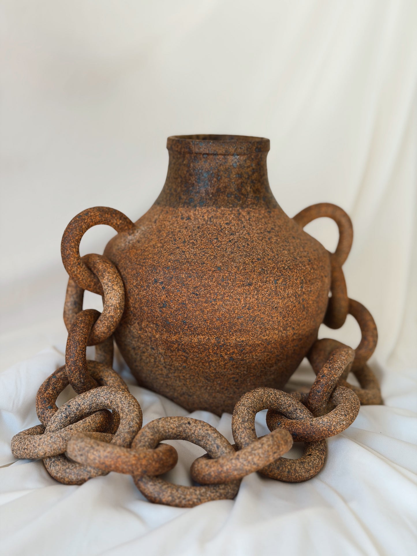 Ceramic Chain Vessel #17