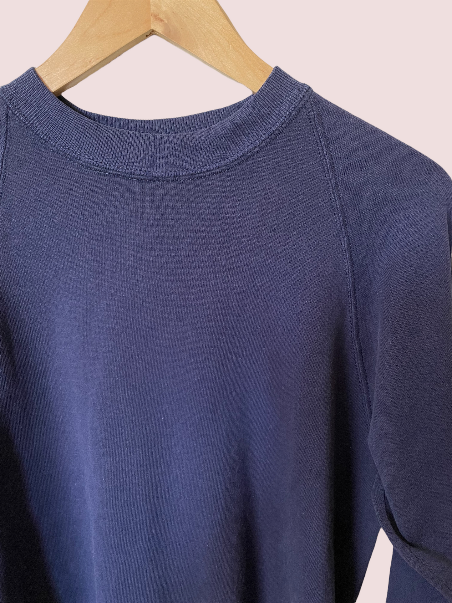 vintage CUSTOM sweatshirt in navy blue