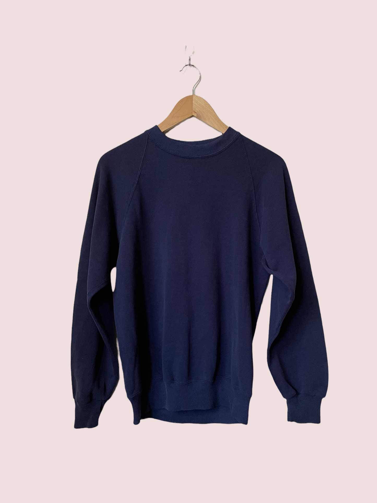 vintage CUSTOM sweatshirt in navy blue