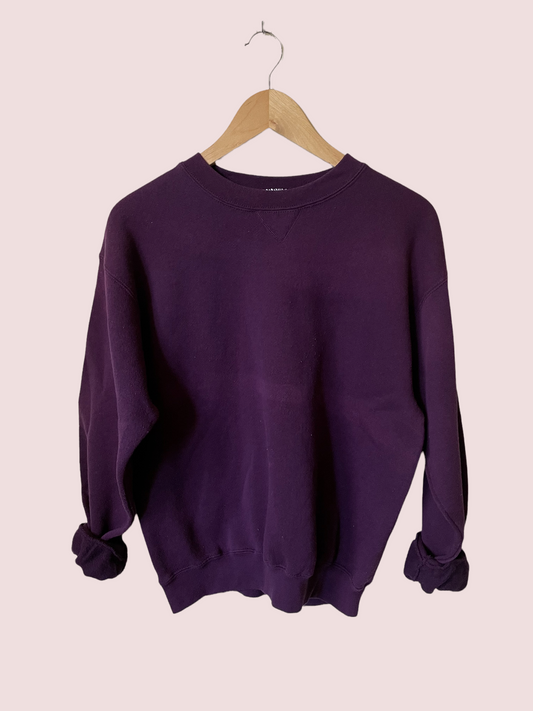 vintage CUSTOM sweatshirt in purple
