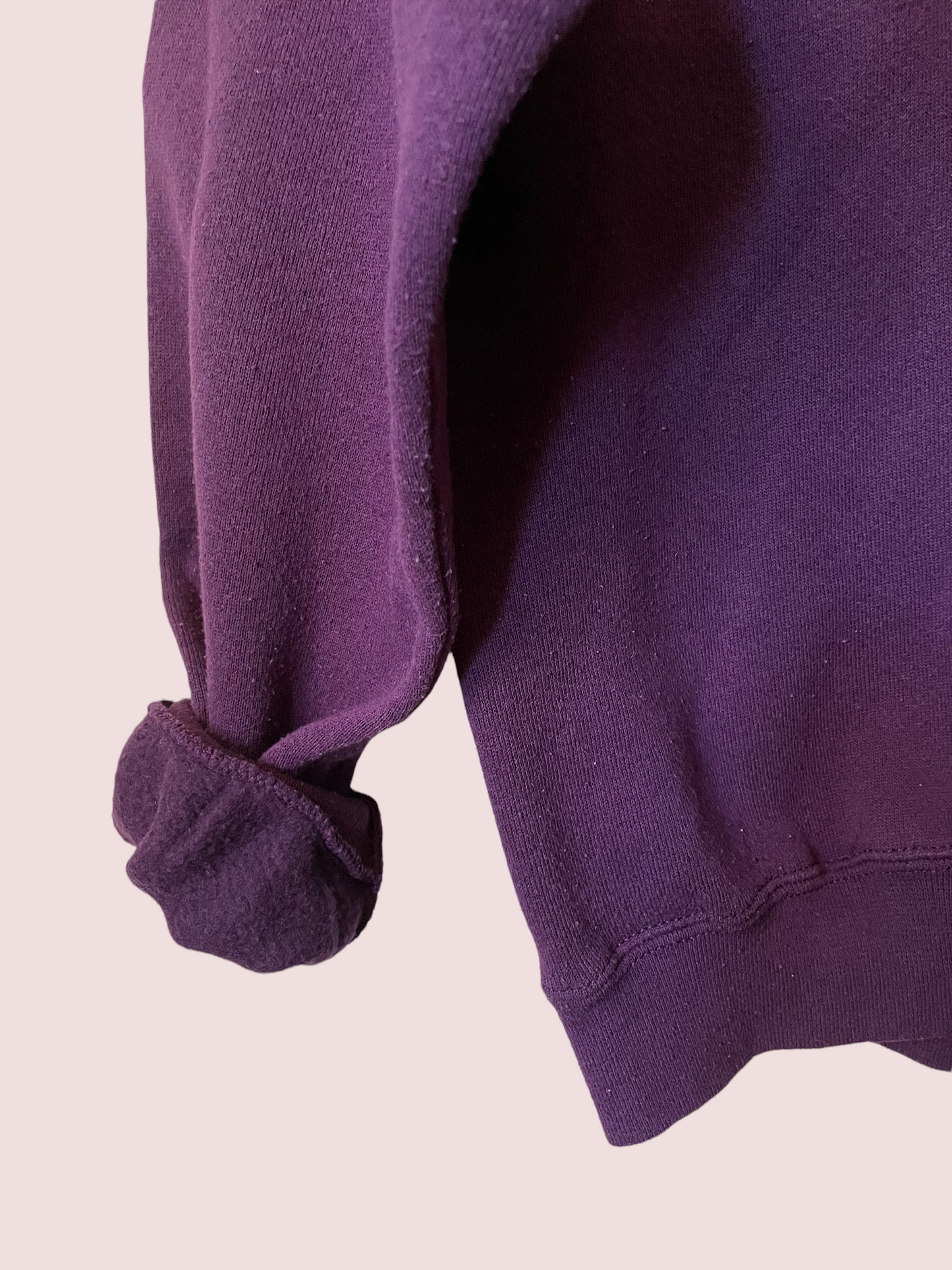 vintage CUSTOM sweatshirt in purple