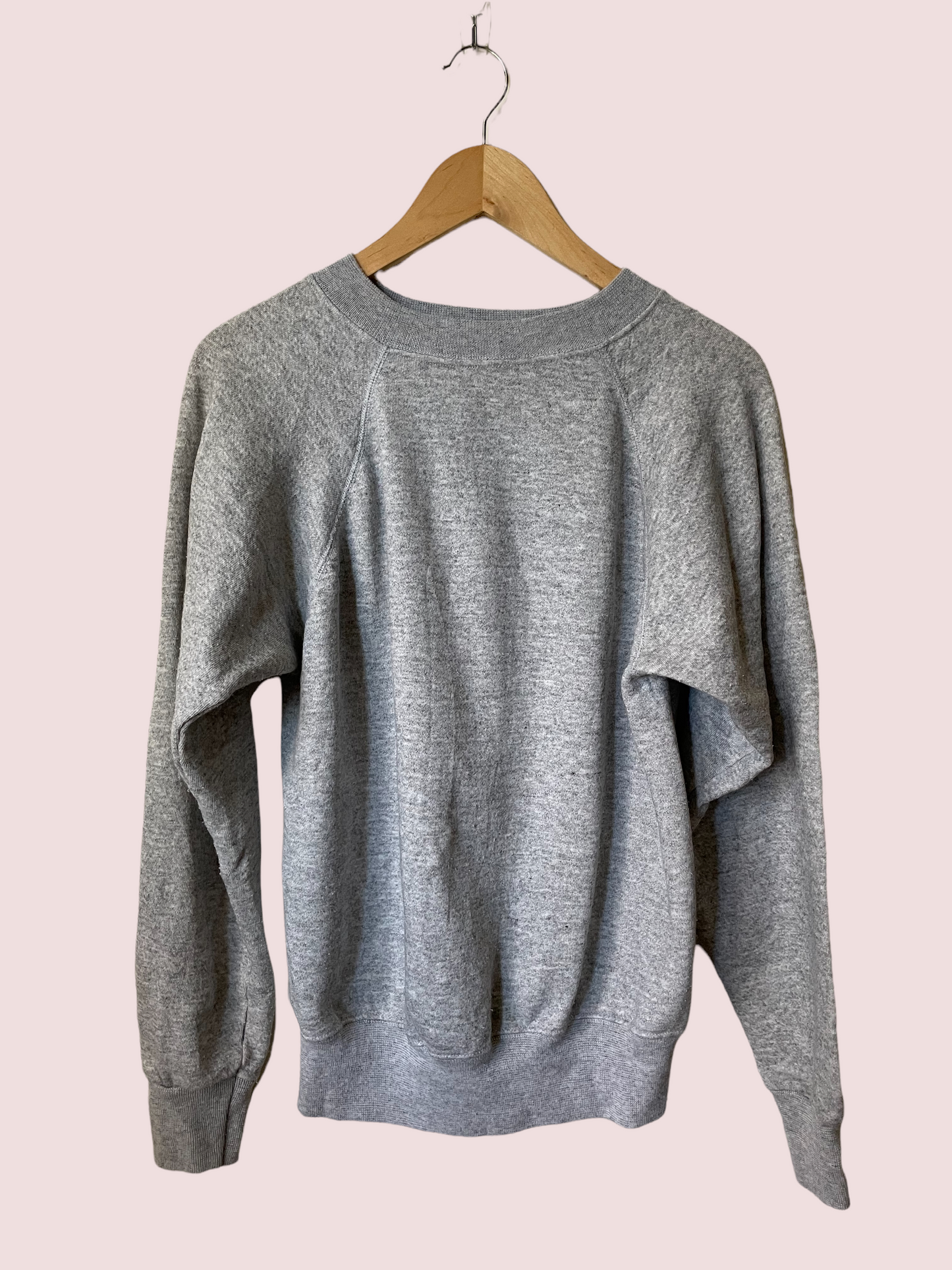 vintage CUSTOM sweatshirt in light grey