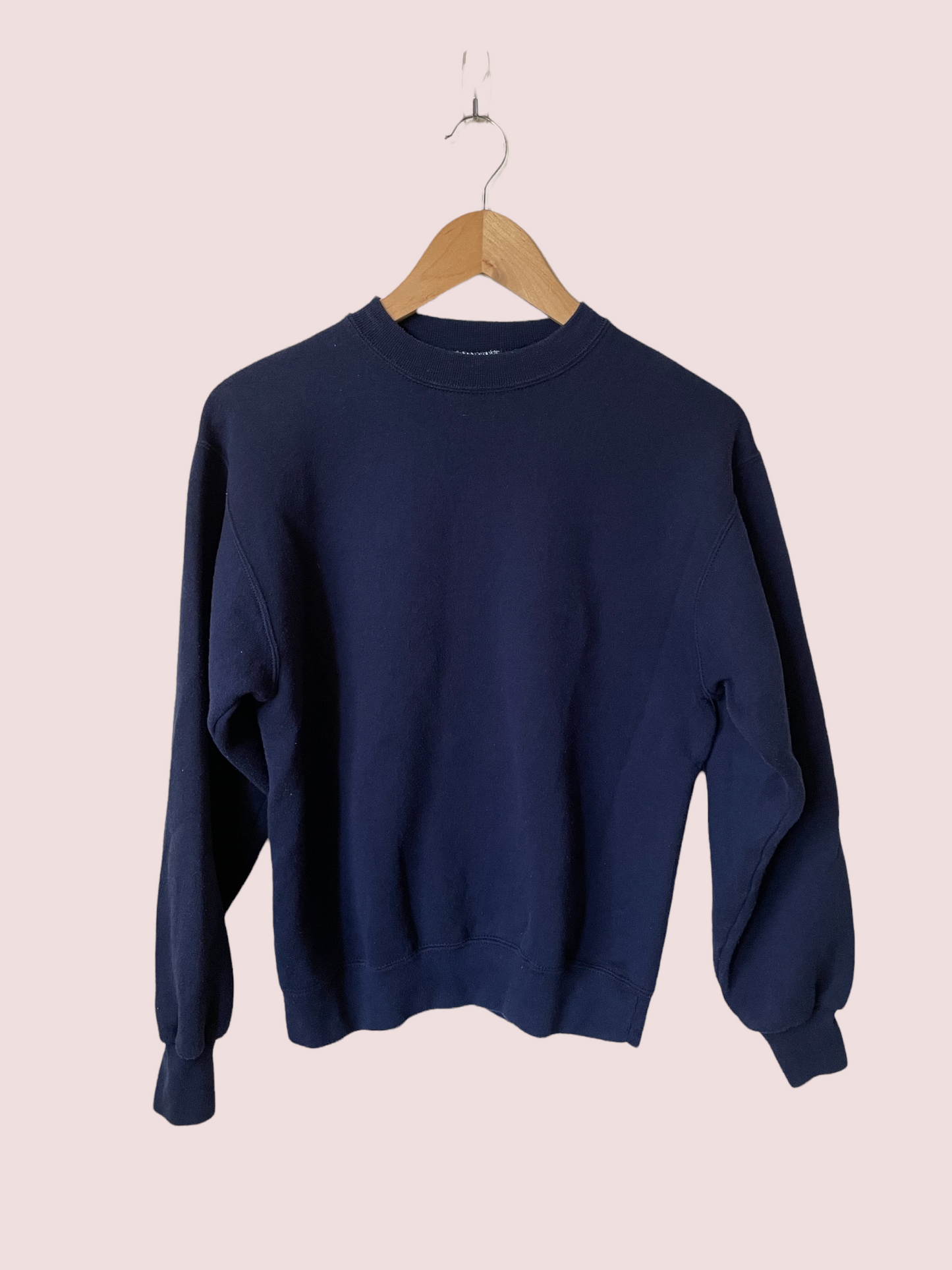 vintage CUSTOM sweatshirt in navy blue