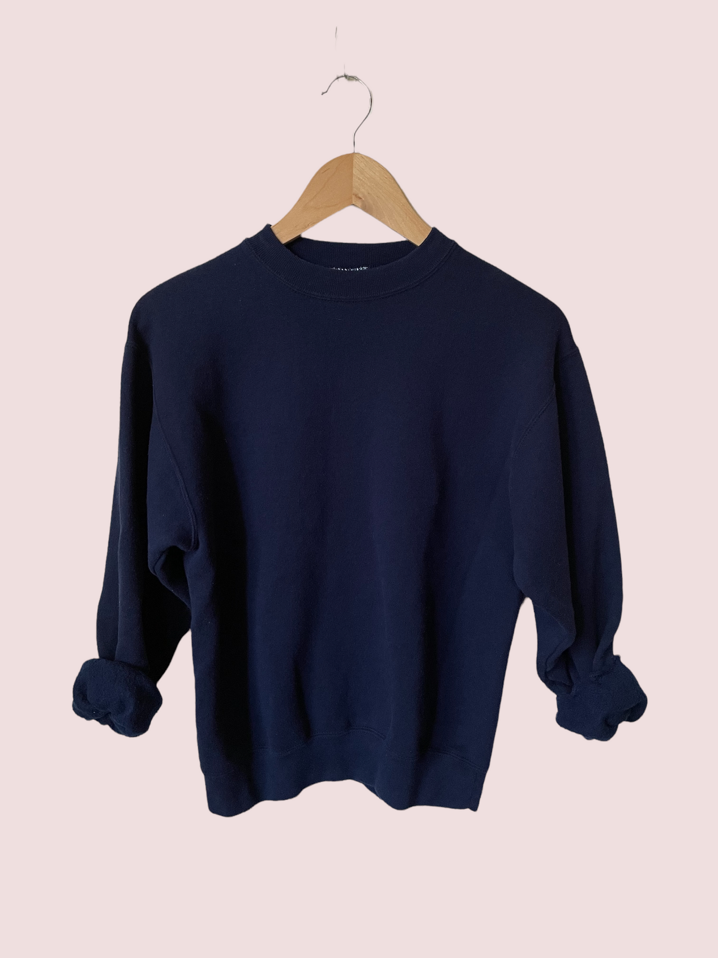 vintage CUSTOM sweatshirt in navy blue